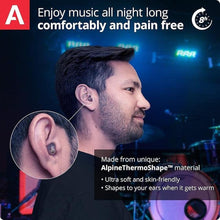 Load image into Gallery viewer, Alpine MusicSafe Pro - High Fidelity Earplugs for Musicians - 3 Interchangeable Premium Filter Sets: 16, 19 &amp; 22 dB - Professional Musician Hearing Protection - Transparent

