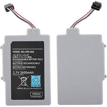 Load image into Gallery viewer, Gamepad Battery for WIIU, Compact Replacement 3.7V 3600mAh Built-in Battery for WIIU Controller Handle
