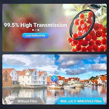 Load image into Gallery viewer, JJC UV Protective Filter for Ricoh GR IIIx GR IIIx HDF GR3X HDF GR III GR III HDF GR3 HDF &amp; GR II GR2, 19 Layers Mulit-Coated Ultra Slim UV Ultraviolet Filter with Filter Case
