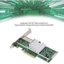 Load image into Gallery viewer, for X520-DA1 Network Card 82599EN PCI-E 10G SFP Fiber Network Card Ethernet Single-Port SFP Fiber Network Card
