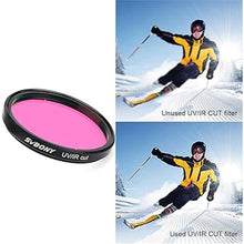 Load image into Gallery viewer, SVBONY Telescope Filter UV IR Cut Block Filter Infra Red Filter CCD Camera for Astrophotography Telescope UV Filter 2 inch Threads for DSLR Camera
