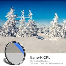 Load image into Gallery viewer, K&amp;F Concept 49mm Circular Polarizer Optical Glass Lens Filter Ultra-Slim 18 Multi-Layer Coatings Circular Polarizing Filters for Camera Lens (K Series)
