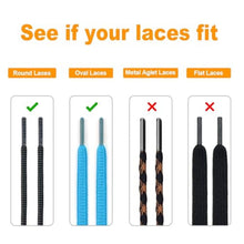 Load image into Gallery viewer, RJ-Sport Heavy Duty Cord Locks - Double Hole Drawstring Stopper Fastener for No Tie Shoelaces and More

