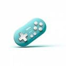Load image into Gallery viewer, 8Bitdo Zero 2 Bluetooth Gamepad Keychain Sized Mini Controller for Switch, Windows, Android, macOS &amp; Raspberry Pi(Turquoise Edition)

