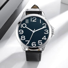 Load image into Gallery viewer, NUOVO Men Watches Men Arabic Numbers Watches White Watches Classic Quartz Watch with Leather Strap Wrist Watch for Men Dress Fashion Simple Watches
