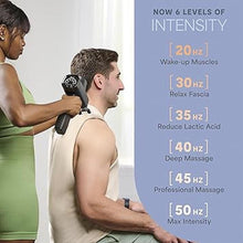 Load image into Gallery viewer, LifePro Massage Gun - Percussion Muscle Massager for Athletes with 8 Massage Heads and 5 Speed Settings - Deep Tissue Back and Muscle Massage Gun for Recovery
