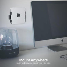 Load image into Gallery viewer, SABRENT Mac Mini VESA Mount/Wall Mount/Under Desk Mount [Black] (BK-MABM)
