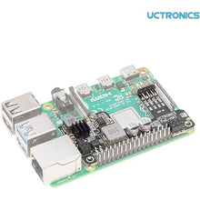 Load image into Gallery viewer, UCTRONICS PoE HAT for Raspberry Pi 4B/3B+, Power Over Ethernet (PoE) Support 802.3af PoE Network Standard, Compatible with Pi 4B / 3B+

