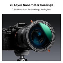 Load image into Gallery viewer, K&amp;F Concept 52mm Variable Fader ND2-ND32 ND Filter and CPL Circular Polarizing Filter 2 in 1 for Camera Lens No X Spot Waterproof Scratch Resistant (Nano-X Series)
