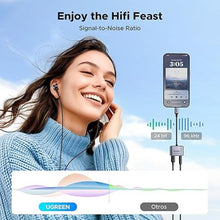 Load image into Gallery viewer, UGREEN USB C to 3.5mm Headphone and Charger Adapter 2 in 1 Type C to Aux Audio Jack with PD 60W Fast Charging Dongle for Headphone Earbud Compatible with Samsung S25 Ultra iPad Pro Switch 2
