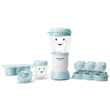 Load image into Gallery viewer, NutriBullet NBY-50100 Baby Complete Food-Making System, 32-Oz, White, Blue, Clear
