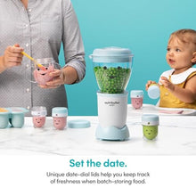 Load image into Gallery viewer, NutriBullet NBY-50100 Baby Complete Food-Making System, 32-Oz, White, Blue, Clear
