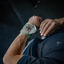 Load image into Gallery viewer, Iron Infidel Wrist Wraps for Weightlifting - 24" Heavy Duty Wrist Support for Working Out, Gym Accessories for Men - Use for Lifting, Crossfit, Fitness, Exercise, Bench Press, Powerlifting (OCP)
