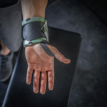 Load image into Gallery viewer, Iron Infidel Wrist Wraps for Weightlifting - 24" Heavy Duty Wrist Support for Working Out, Gym Accessories for Men - Use for Lifting, Crossfit, Fitness, Exercise, Bench Press, Powerlifting (OCP)
