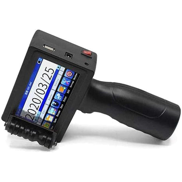 TOAUTO Portable Intelligent Upgraded Handheld Inkjet Printer HP-003 with 3.7 Inch LED Touch Screen Quick-Drying Inkjet Coding Machine for Code Date Label (Support 14 Languages & 3 Print Precision)