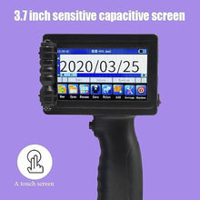 Load image into Gallery viewer, TOAUTO Portable Intelligent Upgraded Handheld Inkjet Printer HP-003 with 3.7 Inch LED Touch Screen Quick-Drying Inkjet Coding Machine for Code Date Label (Support 14 Languages &amp; 3 Print Precision)
