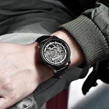 Load image into Gallery viewer, Automatic Mens Watches Skeleton Mechanical Wrist Watch for Men Waterproof Genuine Leather Watchband Luxury Self-Winding Stainless Steel Analog Watch for Men Collection PAGANI DESIGN

