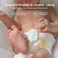 Load image into Gallery viewer, Sense-U Pro Baby Movement Monitor with Arousal Vibration, Movement/Rollover/Overheating Alerts, Audible &amp; App Notifications, Easy Clip-On Design, Smart Sleep Monitor, FSA/HSA Eligible
