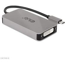 Load image into Gallery viewer, Club3D CAC-1510-A USB Type C to Dual Link DVI-D Cable Adapter Support 3840x2160@30hz, 2560x1600@60Hz HDCP Off for Apple Cinema Displays M/F
