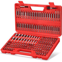 Load image into Gallery viewer, 214-Piece Screwdriver Bit Set S2 Steel Drill bit set Power Bit Set with Security Bits
