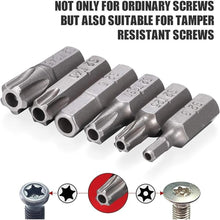 Load image into Gallery viewer, 214-Piece Screwdriver Bit Set S2 Steel Drill bit set Power Bit Set with Security Bits
