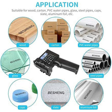 Load image into Gallery viewer, Handheld Printer PT2000SE, Portable Handheld Inkjet Printer with Quick-Drying Ink Cartridge, Handheld Mobile Inkjet Code Printer for Label/Production Date/Time/Barcode/QR Code/Logo etc
