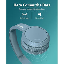 Load image into Gallery viewer, PHILIPS H4205 Wireless Headphone,On-Ear Bluetooth Headphone with BASS Boost,Quality Sound,32mm Drivers,29-Hour Battery Life,Fast Charging,Lightweight,Adjustable Cushioned Headband,Soft Ear Cups,Blue
