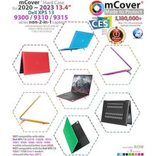 Load image into Gallery viewer, mCover Case Compatible ONLY for 2020~2023 13.4" Dell XPS 13 9300/9310 / 9315 non-2-in-1 Models Notebook Computers (NOT Fitting Other Dell Models) - Purple
