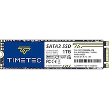 Load image into Gallery viewer, Timetec 1TB SSD 3D NAND SATA III 6Gb/s M.2 2280 NGFF 512TBW Read Speed Up to 550MB/s SLC Cache Performance Boost Internal Solid State Drive for PC Computer Laptop and Desktop (1TB)
