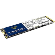 Load image into Gallery viewer, Timetec 1TB SSD 3D NAND SATA III 6Gb/s M.2 2280 NGFF 512TBW Read Speed Up to 550MB/s SLC Cache Performance Boost Internal Solid State Drive for PC Computer Laptop and Desktop (1TB)
