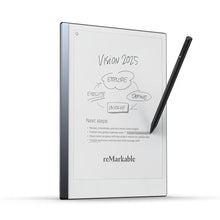 Load image into Gallery viewer, reMarkable Starter Bundle – reMarkable 2 is The Original Paper Tablet | Includes Black and White 10.3” Writing Tablet, Marker Plus Pen with Built-in Eraser
