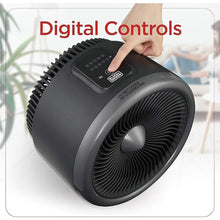 Load image into Gallery viewer, BLACK+DECKER Space Heater 1500W, Flameless Portable Heater with Overheat Protection
