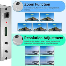 Load image into Gallery viewer, Component to HDMI Converter with Scaler Function, 5RCA YPbPr to HDMI Adapter, Aluminum
