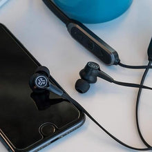 Load image into Gallery viewer, JLab Epic ANC Earbuds, Active Noise Canceling, Be Aware Audio, Bluetooth 5, 25+ Hour Battery Life, IP54 Sweat Resistant, Universal Music Control, Bluetooth Headphones, Black
