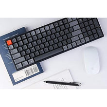 Load image into Gallery viewer, Keychron K4 Wireless Bluetooth/USB Wired Gaming Mechanical Keyboard, Compact 100 Keys RGB LED Backlit Gateron Brown Switch N-Key Rollover, Aluminum Frame for Mac Windows, Version 2
