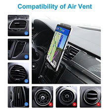 Load image into Gallery viewer, woleyi Air Vent Car Tablet Mount, AC Vent Tablet Holder for Car, Universal Tablets Clamp Vent Clip, Compatible with iPad Pro Air Mini, iPhone, Galaxy Tabs, Z fold, Switch and More 4.7-11" Devices
