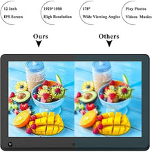 Load image into Gallery viewer, Atatat 11.6 inch Digital Picture Frame with 1920x1080 High Resolution, Motion Sensor, IPS Screen, Remote Control
