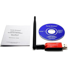 Load image into Gallery viewer, Panda Wireless® PAU0B AC600 Dual Band (2.4GHz and 5GHz) Wireless N USB Adapter W/High Gain Antenna - Windows 7/8/8.1/10/11, Zorin, Mint, Ubuntu, openSUSE, Fedora, Kali Linux and Raspbian
