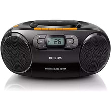 Load image into Gallery viewer, Philips Boombox Portable CD Player - Portable MP3 Player and Cassette Tape Player, Boom Box Compact Stereo Sound System with Dynamic Bass Boost, Take Your Music Outside with USB HiFi Music Player
