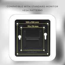 Load image into Gallery viewer, HumanCentric VESA Mounting Kit Compatible with Intel NUC | VESA Adapter Bracket to Attach NUC Mini PC Computer to The Back of a Monitor
