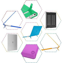 Load image into Gallery viewer, mCover Case Compatible ONLY for 2020-2024 12.4" Microsoft Surface Laptop Go 3/2 / 1 with Touch Screen (NOT Compatible with Any Other Surface Models) - Red
