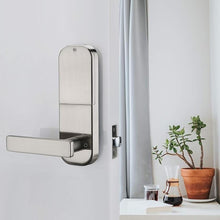 Load image into Gallery viewer, HAIFUAN M10 V2.0 Bluetooth Digital Door Lock, Unlock with Code, APP, Card and Key,Compatible with Alexa (NB)
