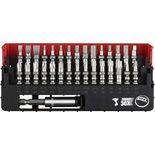 Load image into Gallery viewer, VESSEL IMPACT BALL™ Torsion Bit 30+1 PC. Set in SLIDE CASE No.IB31P02U Made in Japan by VESSEL
