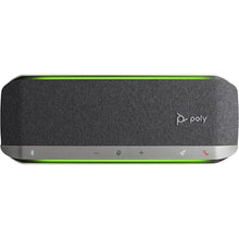 Load image into Gallery viewer, Poly - Sync 40+ Bluetooth Smart Speakerphone (Plantronics) - Flexible Work Spaces - Connect to PC/Mac via Included BT600 Dongle &amp; Smartphones via Bluetooth - Works with Teams (Certified), Zoom &amp; more
