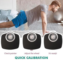 Load image into Gallery viewer, Adamson A25 Scales for Body Weight - Up to 400 LB - New Version - 5.3&quot; Dial on 12.4&quot; x 12&quot; Platform - Anti-Skid Rubber Surface - High Precision Bathroom Scale Analog - Durable with 20-Year Assurance
