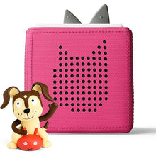 Load image into Gallery viewer, Toniebox Audio Player Starter Set with Playtime Puppy - Listen, Learn, and Play with One Huggable Little Box - Pink
