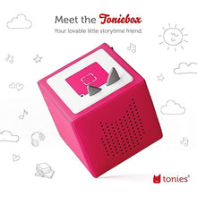 Load image into Gallery viewer, Toniebox Audio Player Starter Set with Playtime Puppy - Listen, Learn, and Play with One Huggable Little Box - Pink

