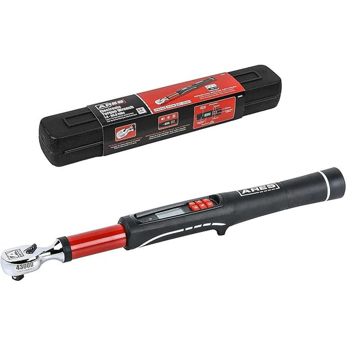 ARES 43000-3/8-Inch Drive Electronic Digital Torque Wrench - 7.4-99.6 ft/lbs (10-135Nm) - Reversible Sealed Head - Multi-Alert System Prevents Over-Torquing
