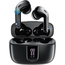 Load image into Gallery viewer, HYIEAR Wireless Earbuds, Bluetooth Earbuds V5.3, 45H Playtime, LED Display, Bluetooth Headphones with Mic, Touch Control, IPX5 Waterproof
