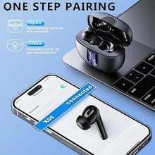 Load image into Gallery viewer, HYIEAR Wireless Earbuds, Bluetooth Earbuds V5.3, 45H Playtime, LED Display, Bluetooth Headphones with Mic, Touch Control, IPX5 Waterproof
